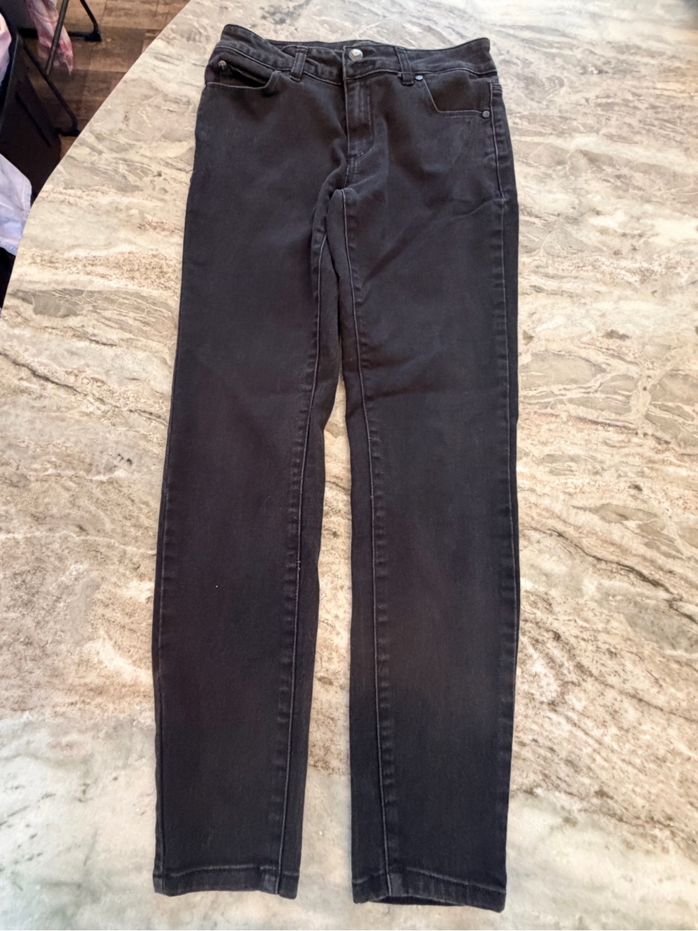 Tahari Black Straight Leg Stretch Jeans Women’s Size 27